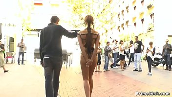 Stunning Slave Fucked In Public Bar