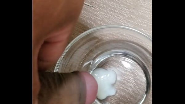 Japanese Masturbation. Mass Ejaculation In Glass