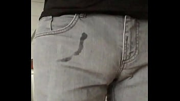 Jeans, Bulge, Embarrassing, Omorashi, Male-wetting, Jeanspeeing, Wetmyself, Maleomorashi - Unknown - 2025 - Sexy - Session - Video 3147348
