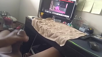 Jerking off to porn II - Reno8317