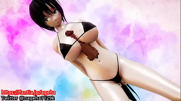 マイクロビキニ美のパイズリ②