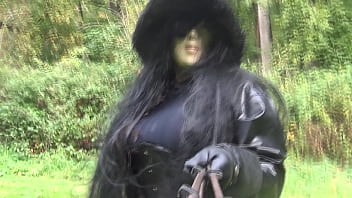 Selfie In Black Rubber