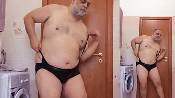 Dressing A Tiny Tight Wrestling Singlet Lol