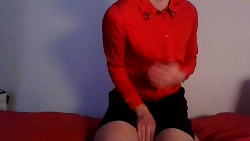 Your Crossdresser Secretary Having Fun After Work