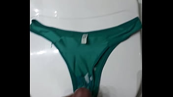 Calcinha Verde Gozada