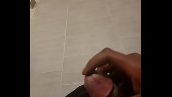 Jack Off In Amazon Building Bathroom