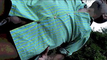 Outdoor Pee Through Foreskin