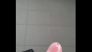 White Cock Masturbation Wet Tip