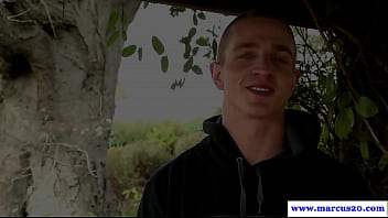 Muscular Jock Interviewed Before Jacking Off