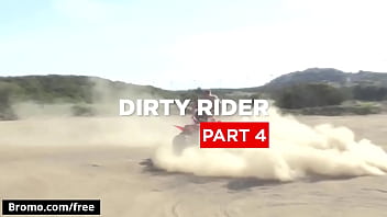 Aaron Bruiser With Alexander Motogazzi At Dirty Rider Part 4 Scene 1 - Trailer Preview - Bromo