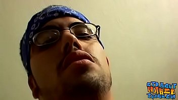 Straight Thug Spanky Spanks Hairy Cock To Cum Solo