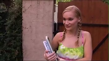 Nasty College Floozie Katie Ray Allows Her Gardener To Drill Her Young Tight Ass And Cream Her Pretty Face With His Massive Tool