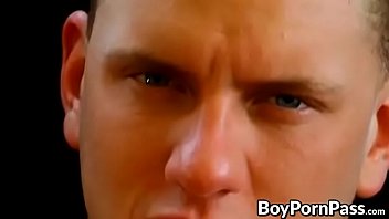 Young Muscle Jock Cums After Fucking Ass And Blowjob