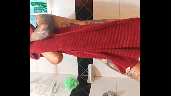 Tattoos, Solo, Shower, Gay, Latino, Straight, Male - Gay - 2025 - Sexy - Performance - Video 3105332