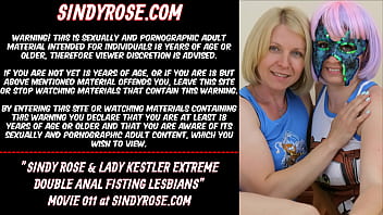 Sindy Rose And Lady Kestler Extreme Double Anal Fisting Lesbians
