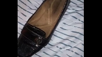 Forster Gave Me Her Stinky Black Work Slip-ons