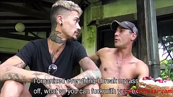 Latino Bday Ass- Gay Porn Ass Fucked