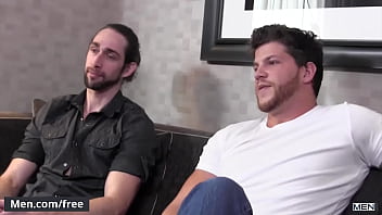 Ashton Mckay And Roman Cage - Couch Confessions - Drill My Hole - Trailer Preview - Men.com