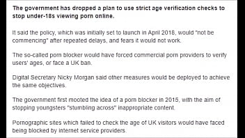 Uk' Controversial _porn Blocker_ Plan Dropped