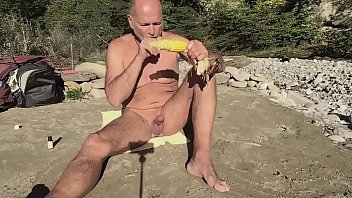 Food Porn With Orgasm Outdoor