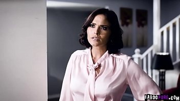 Cheating Husband Ryan Driller Was Caught By Her Wife Flirting With Their New Babysitter.she Decided To Join Them And Started An Awesome 3some Session.