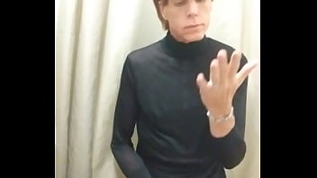 Tranny Masturbates Eats Cum