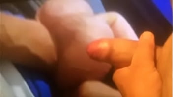 Wanking Off To Clever Idiot' Huge Nut Sac