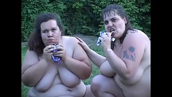 Large White Ladies B. Bear And Tiger Finger Each Other' Pussies