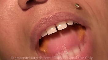 Girl Eating Blonde With Beautiful Teeth Chewing Food Chews You Really Everything Very Small Mastication - food, eating, crushing, biting, crush, teeth, chewing, mastication, mouth-fetish, teeth-fetish, chew - Video 3084066