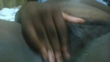 Belize City Whore Of Barrack Road Plays With Her Hairy Pussy