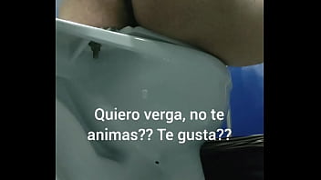 Sigo Enseñando Culo En Los Baños, Lo Que Siguió...la Masturbada