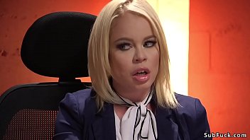 Big Cock Editor Tie And Anal Fuck Boss