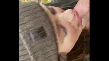 Waterfall , Roadside Deep Wet Blowjob