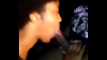 Black Girl Sucks Big Dick - oral, bbc - Video 3032522