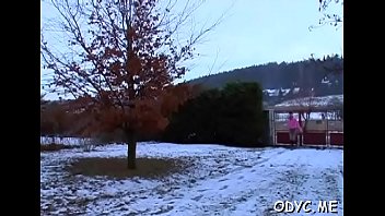 Classy Erica Bounces On Fat Dangler