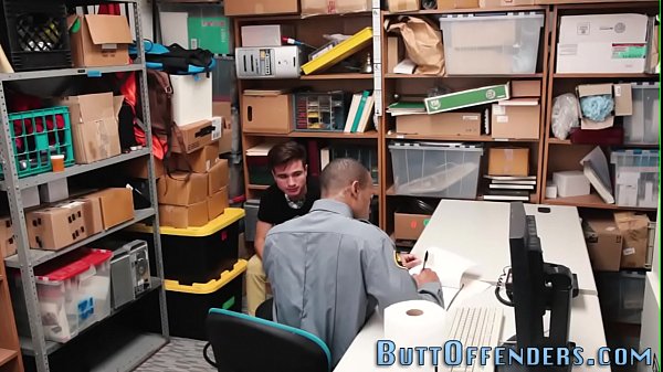 Gay Thief Rides Big Black Dick