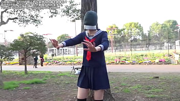 Blindfold Outdoor Walking - student, fetish - Video 3052597