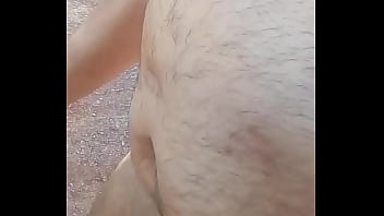 Naked In The Mountain. Desnudo En La Montaña