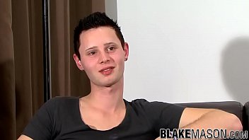 Britsh Dude Aiden Jason Wanking His Dick Until Jizzing