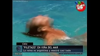 El Piscinazo De Andrea Dellacasa En Viña 2011