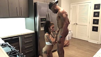 Put The Groceries Away And Take This Big Black Dick