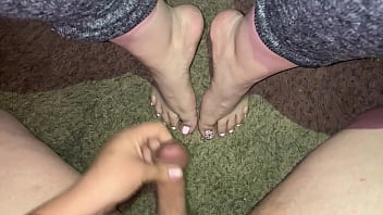 Cum All Over Her Feet.