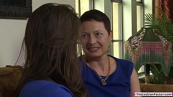 Blonde Chick Fucks Milf With Her Strapon