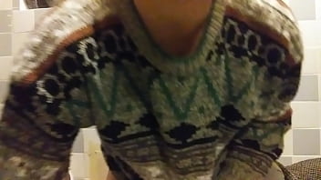 Otter In Sweater Jerks Off