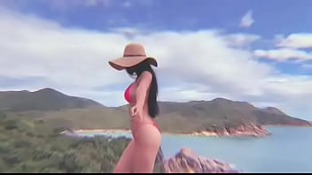 Em duy_n bikini dáng mượt