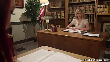 Lesbian Professor Whips Ass To Asian