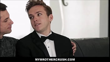 Straight Blonde Twink Stepbrother Fucked By Older Stepbrother After Being Stood Up By Girl