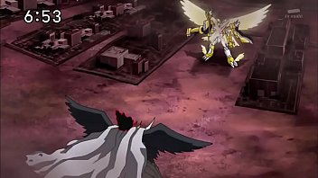 Shoutmon Becoming A King And Fucking Bagramon Inside