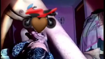 Licking His Balls, Motorcycle Tattoed Lightskin Boy Is So Fit And Hot