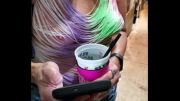 Hot Wife Public See Thru Pokies In Public